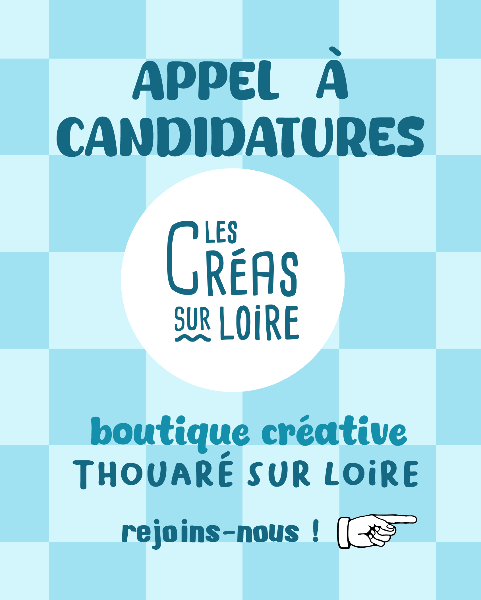 Image Appel à candidatures Boutique Les Créas sur Loire