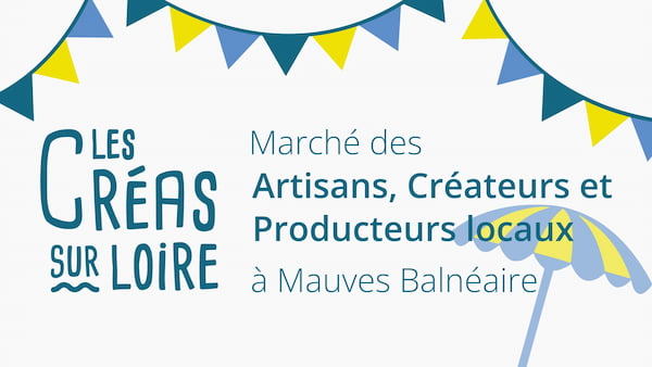 Bandeau Marché du collectif Les Créas sur Loire